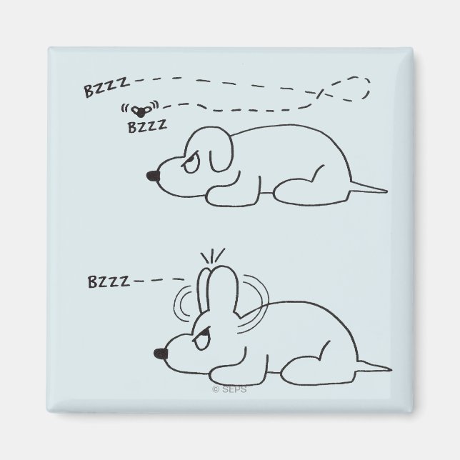 In a Dog's Age Magnet (Front)