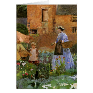 In a Garden at Cookham by George John Pinwell