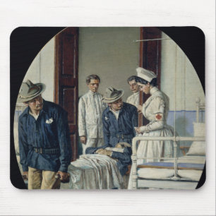 In a military Hospital Mouse Pad