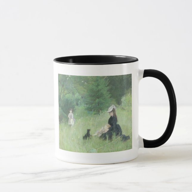 In a Park, c.1874 Mug (Right)