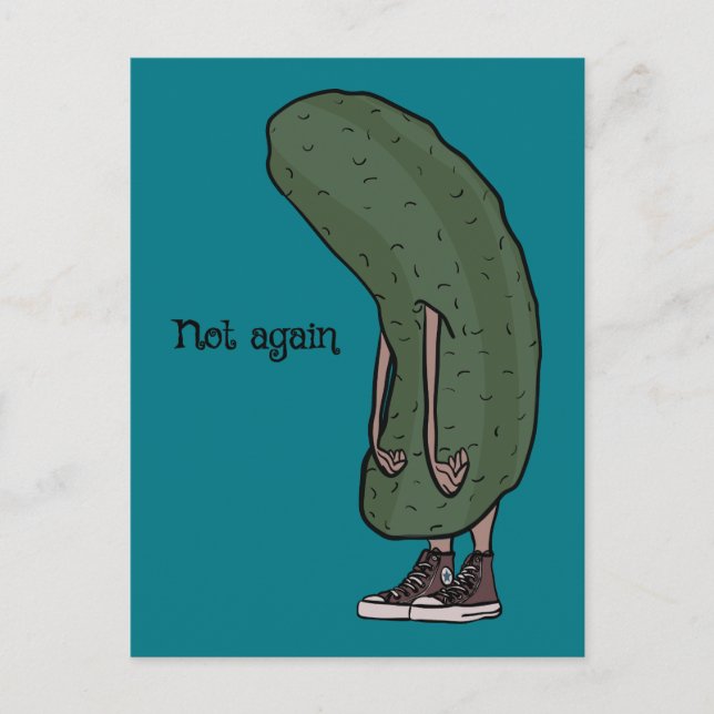 In A Pickle Postcard (Front)