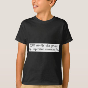 In a previous life I was a Roman Emperor. T-Shirt