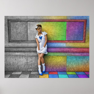 In A Rainbow City Poster