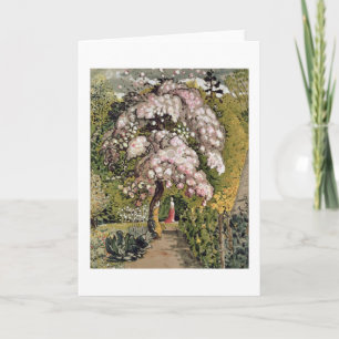 In a Shoreham Garden (w/c) Card