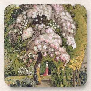 In a Shoreham Garden (w/c) Coaster