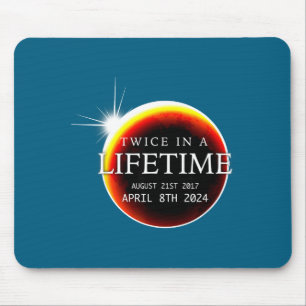 In A Solar Eclipse 04 08 24 Mouse Pad