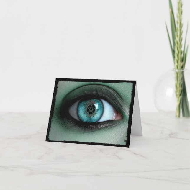 In A Witches Eye Note Card (Front)