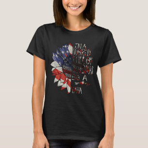 In A World Full Of Granmas Be A yaya american sunf T-Shirt