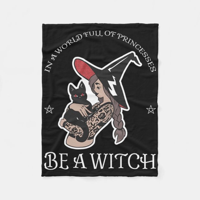 In A World Full Of Princesses  Fleece Blanket (Front)