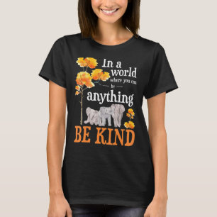 In A World Where You Can Be Kind Zookeeper Elepha T-Shirt