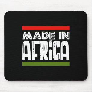 In Africa Black History African Afro Heritage Mouse Pad