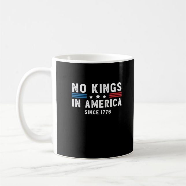 In America Presidents Are Not Kings Minimal Clean Coffee Mug (Left)