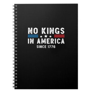 In America Presidents Are Not Kings Minimal Clean Notebook