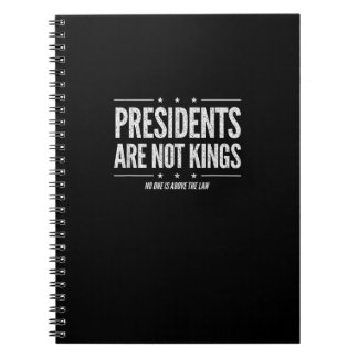 In America Presidents Are Not Kings Retro Classic Notebook