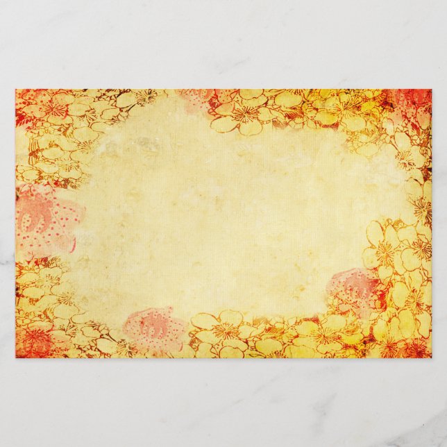 In an Oriental Mood Stationery (Front)