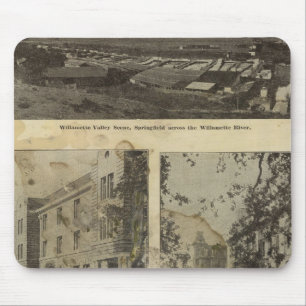 In and about Eugene, Oregon Mouse Pad