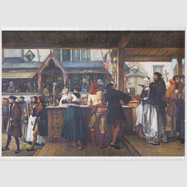 In Antwerp (Belgium), Albrecht Durer Tissue Paper (Front)