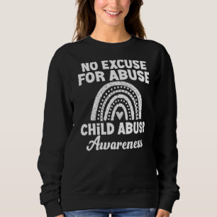 In April We Go Blue For Child Abuse Prevention Awa Sweatshirt