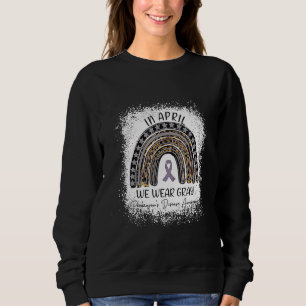 In April We Wear Grey Parkinson Disease Awareness Sweatshirt
