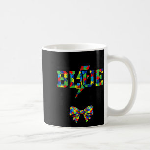 in April Wear Blue Autism Awareness Puzzle Coffee Mug