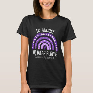 In August We Wear Purple Overdose Awareness Month T-Shirt