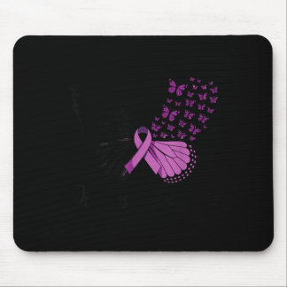 In August Wear Purple Overdose Awareness Purple Mouse Pad