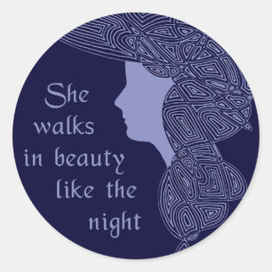 In Beauty Classic Round Sticker