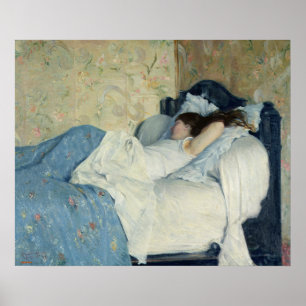 In bed by Federico Zandomeneghi Poster