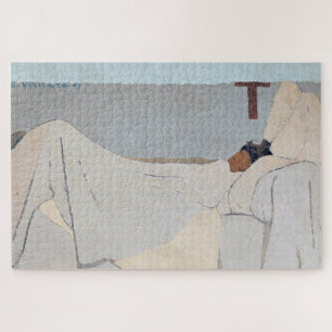 In Bed, Edouard Vuillard Jigsaw Puzzle