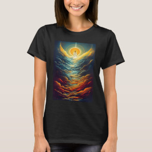 In Beginning There Was The Word God Christian Clou T-Shirt