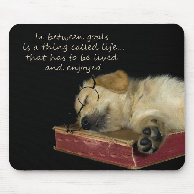 In Between Goals Mouse Pad (Front)