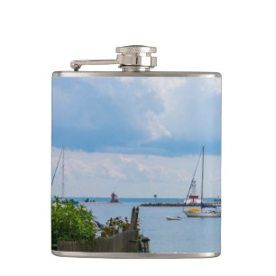 In Between Houses Hip Flask