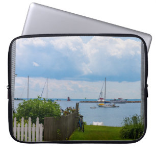 In Between Houses Laptop Sleeve