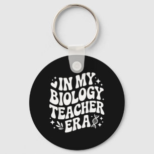 In Biology Teacher Era Funny Life Science Lab Key Ring