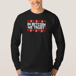 In Bitcoin We Trust Retro Btc Cryptocurrency Crypt T-Shirt