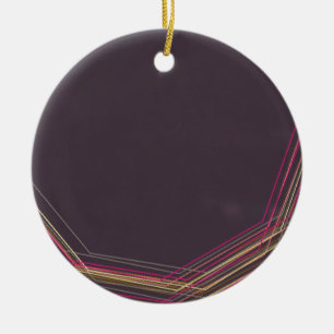 in black 0900 abstract art ceramic ornament