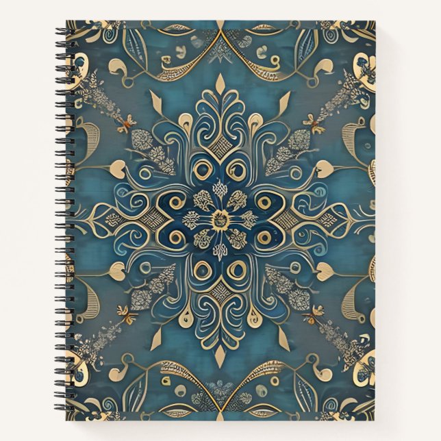 in blue notebook (Front)