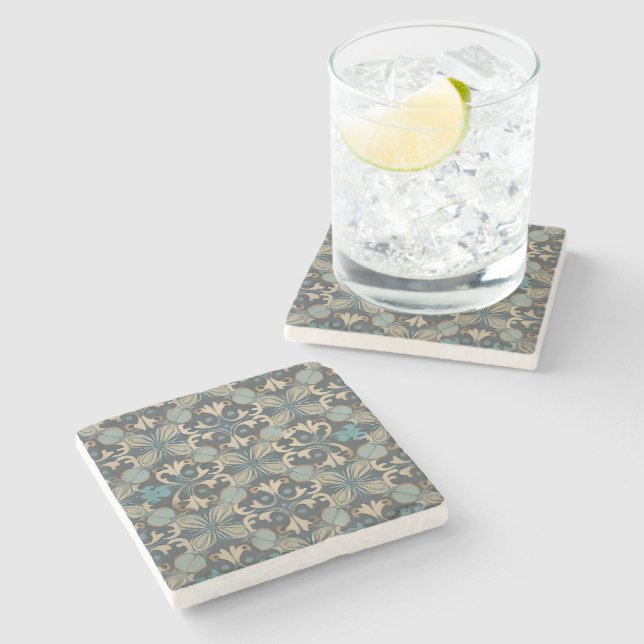 in blue stone coaster (Side)