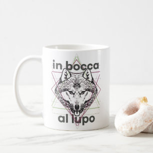 In bocca al lupo mug