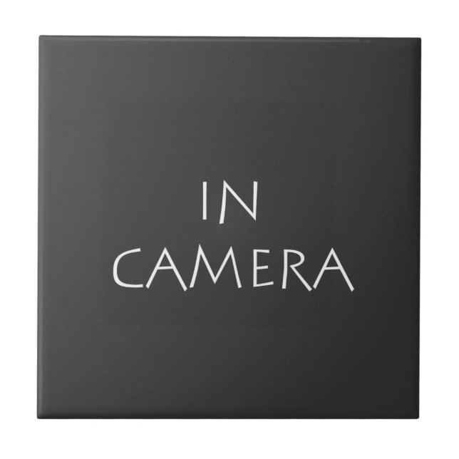 In Camera Ceramic Tile (Front)
