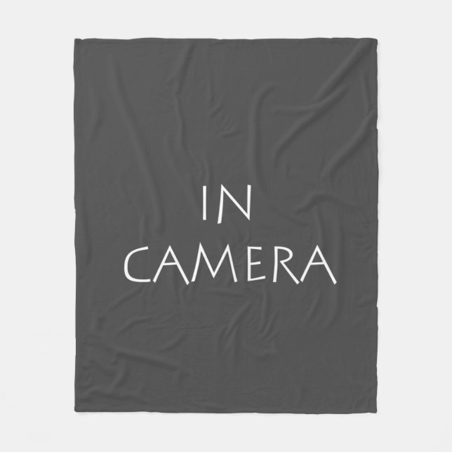 In Camera Fleece Blanket (Front)