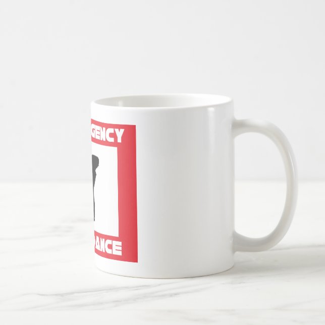 In case of emerency Break dance Coffee Mug (Right)