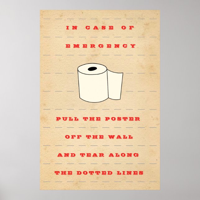IN CASE OF EMERGENCY | POSTER (Front)