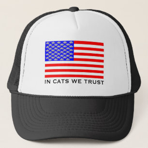 In Cats We Trust Trucker Hat