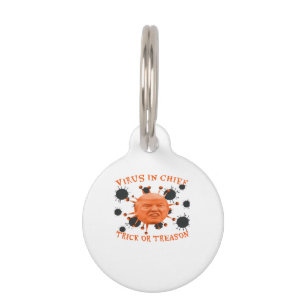 In Chief, Trick Or Treat, Political Anti Halloween Pet Tag