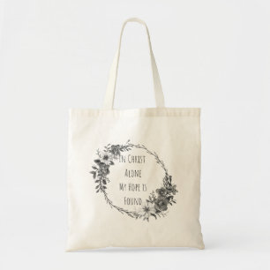 In Christ Alone Canvas Tote Bag