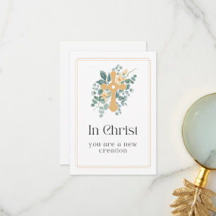 In Christ  Thank You Card