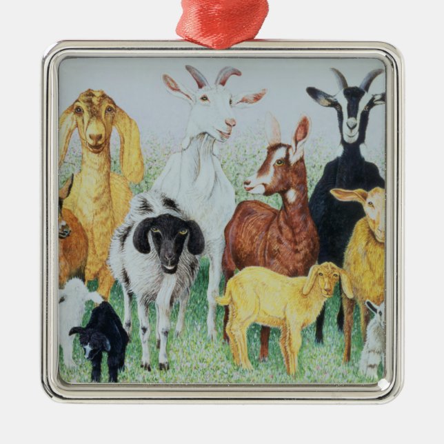 In Clover Metal Tree Decoration (Front)