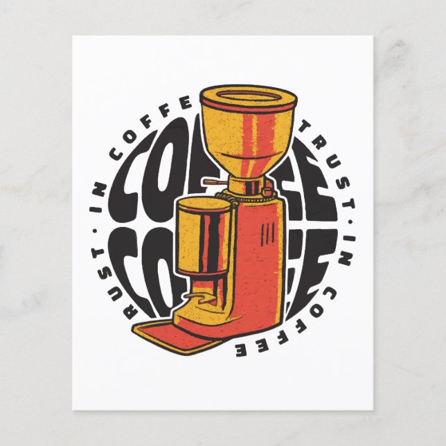 In Coffee we trust  (Front)