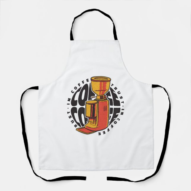 In Coffee we trust  Apron (Front)
